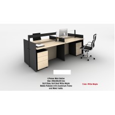 workstation 4 persons mod: ABBY 18